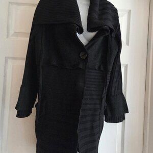 Angel Apparel Button Down Sweater  Medium